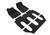 3D MAXpider Elegant Black Floor Mat Set 1st, 2nd & 3rd Row, Tesla Model X Non-Folding 7-Seat 2016-2017