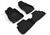 3D MAXpider Elegant Black Floor Mat Set 1st & 2nd Row, Subaru Forester 2019-2024