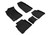 3D MAXpider Elegant Black Floor Mat Set 1st & 2nd Row, Nissan Maxima 2016-2023