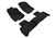 3D MAXpider Elegant Black Floor Mat Set 1st & 2nd Row, Mercedes-Benz Ml-Class/Ml63 Amg 2012-2015