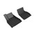 3D MAXpider Kagu 1st Row Black Floor Mat Set, Tesla Model S 2021-2023