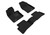3D MAXpider Elegant Black Floor Mat Set 1st & 2nd Row, Lexus NX / NX Hybrid 2015-2021