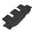 3D MAXpider Kagu 3rd Row Black Floor Mat Set, Subaru Ascent 2019-2024