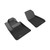 3D MAXpider Kagu 1st Row Black Floor Mat Set, Polestar 2 2021-2024