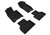 3D MAXpider Elegant Black Floor Mat Set 1st & 2nd Row, Infiniti Q50 2014-2017