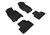 3D MAXpider Elegant Black Floor Mat Set 1st & 2nd Row, Infiniti Q40 15/ G35/ 37 Sedan 2007-2013