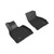 3D MAXpider Kagu 1st Row Black Floor Mat Set, Mercedes-Benz Eqs Sedan 2022-2024