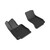 3D MAXpider Kagu 1st Row Black Floor Mat Set, Mercedes-Benz C-Class Sedan 2022-2024