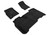 3D MAXpider Elegant Black Floor Mat Set 1st & 2nd Row, GMC Sierra Crew Cab / 2500Hd/ 3500Hd Crew Cab 2015-2019