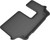 3D MAXpider Kagu 3rd Row Black Floor Mat Set, Mercedes-Benz Gle-Class 7-Seat SUV 4 2020-2024