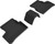 3D MAXpider Kagu 2nd Row Black Floor Mat Set, Mercedes-Benz Gla 250 2021-2024