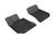 3D MAXpider Kagu 1st Row Black Floor Mat Set, Mercedes-Benz Cls-Class 2014-2018