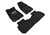3D MAXpider Elegant Black Floor Mat Set 1st & 2nd Row, Cadillac Xt5 2017-2024
