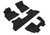 3D MAXpider Elegant Black Floor Mat Set 1st, 2nd & 3rd Row, BMW X5 2007-2013