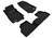 3D MAXpider Elegant Black Floor Mat Set 1st & 2nd Row, Buick Encore 2013-2022