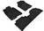 3D MAXpider Elegant Black Floor Mat Set 1st & 2nd Row, Acura Rdx 2013-2018
