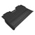 3D MAXpider Kagu 2nd Row Black Floor Mat Set, Ford F-150 Super Crew Bench Seats 2022-2024