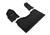 3D MAXpider Elegant Black Floor Mat Set 1st & 2nd Row, Dodge Ram Crew Cab w Bucket Front Row 2019-2022