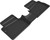 3D MAXpider Kagu 2nd Row Black Floor Mat Set, Ford Maverick Hybrid 2022-2024
