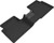 3D MAXpider Kagu 2nd Row Black Floor Mat Set, Ford Bronco Sport 2021-2024