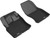 3D MAXpider Kagu 1st Row Black Floor Mat Set, Audi Q3 2019-2024