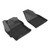 3D MAXpider Kagu 1st Row Black Floor Mat Set, Toyota Corolla Cross AWD 2022-2023