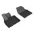 3D MAXpider Kagu 1st Row Black Floor Mat Set, Toyota BZ4X 2023
