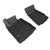 3D MAXpider Kagu 1st Row Black Floor Mat Set, Nissan Z 2022-2024