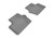 3D MAXpider Kagu 2nd Row Gray Floor Mat Set, Jeep Compass/Patriot 2007-2017