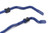 H&R 70097 26mm Adjustable (3-Hole) Front Sway Bar, Porsche 911/997 Carrera C4S Coupe/Cabrio 2006-2008