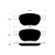 Porterfield Enterprises VP-011060 Porterfield R4-S Front Brake Pads, S40/V50, C30/C70 for 300mm rotors, AP1044