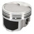 Wiseco Pro Tru Street Oldsmobile 455 4.155in Bore 1.750in CH -15.00 CC Piston Set