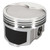 Wiseco Pro Tru Street Ford Small Block Windsor 4.030in Bore 1.600in CH -10.00 CC Piston Set