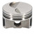 Wiseco Pro Tru Street Chevy Big Block 4.470in Bore 1.645in CH 3.80 CC Piston Set