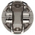 Wiseco Mitsubishi 4G63 86.50 mm Bore 34.87 mm CH -9.00 CC Piston Set