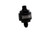 Turbosmart Billet Turbo Oil Feed Filter w/ 44 Micron Pleated Disc AN-4 Male to AN-4 ORB- Black