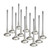 Supertech Nissan RB26 31.15x6.94x102.7mm +1.5mm Tip Incnl Exh Valve - Set of 12 (Req RET-NRB60-TS-2)