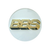 BBS 56.24.182 Type A Center Cap, White/Gold (Single Unit)