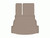 WeatherTech 19-25 Toyota RAV4 (Incl. Hybrid) Seatback Cargo Liners HP - Tan