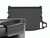 WeatherTech 2024 Subaru Impreza Cargo Liner w/Bumper Protector - Grey