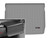 WeatherTech 18-20 Mercedes-Benz GLC Class SUV Plug-In Hybrid Cargo Liner w/Bumper Protector - Grey