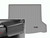 WeatherTech 2023 Cadillac Lyriq Cargo Liner w/Bumper Protector - Grey