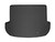 WeatherTech 07-12 Hyundai Santa Fe Cargo Liners - Black