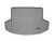 WeatherTech 10+ Mitsubishi Lancer Sportback Cargo Liners - Grey