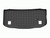 WeatherTech 2021 Mercedes-Benz AMG GT Black Series Coupe Cargo Liners - Black