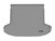 WeatherTech 2023+ Kia Sportage Cargo Liner - Grey (Behind 2nd Row Seating/Trim Req. for Subwoofer)