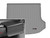 WeatherTech 2022+ Jeep Grand Cherokee Behind 2nd Row Seating Cargo Liner w/Bumper Protector - Grey