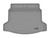 WeatherTech 2022+ Honda Civic Hatch Cargo Liners - Grey (Behind 2nd Row Seating / Trim Req. for Sub)