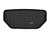 WeatherTech 21+ Tesla Model S Front Cargo Compartment Cargo Liners - Black