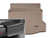 WeatherTech 17+ Honda Civic Hatchback Cargo Liners w/ Bumper Protector - Tan (Not Sport Trim Level)